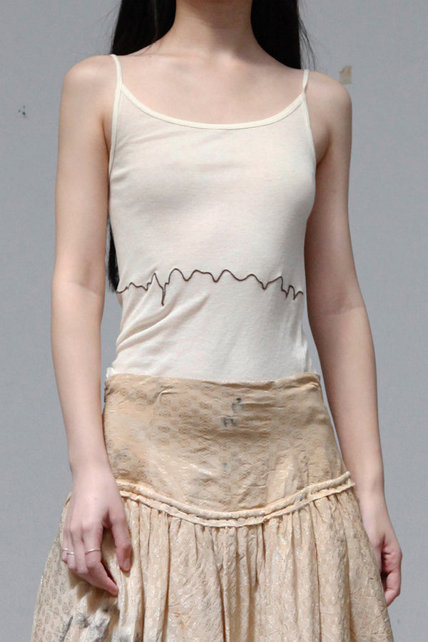 BASERANGE Tabby Star Tank Top TOTS-CG-AU23 UNDYED PB2